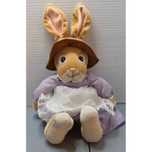 Plush Bunny Little's 1999 Donna Little Enesco Corporation Rare Stuffed Animal